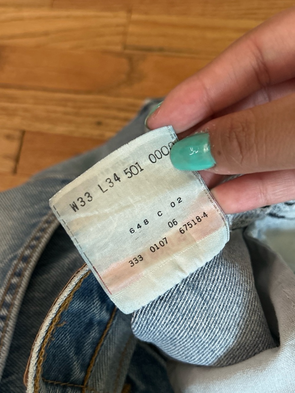 Vintage Levi's 501 Jeans - Picture 3 of 14